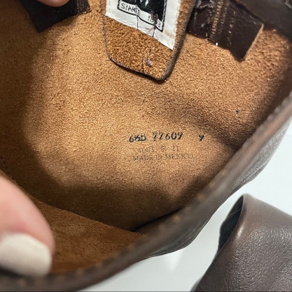 Frye Tall Boots - 6 Brown Distress 💛 - Picture 6 of 6